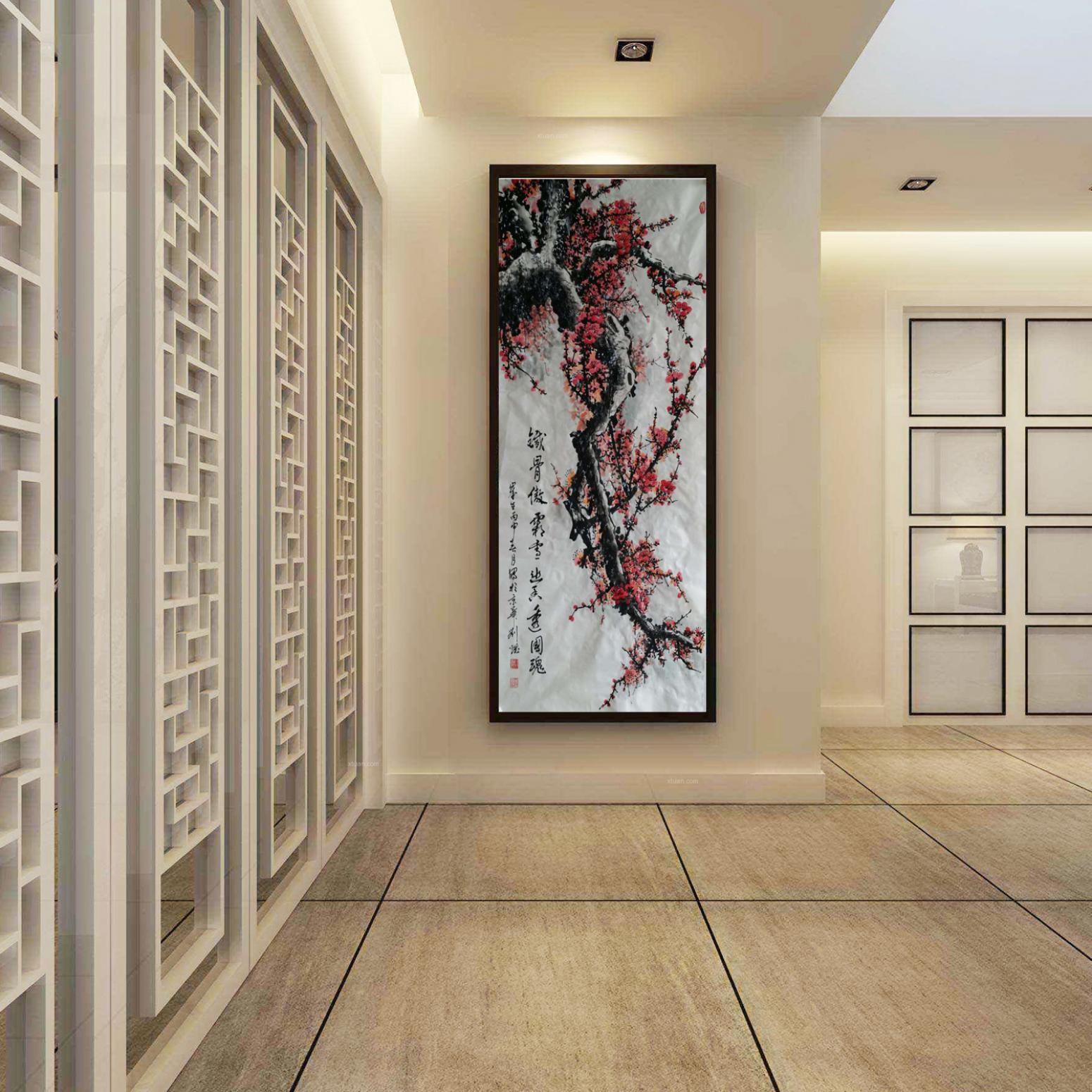 刘燃国画作品《【铁骨傲霜】作者刘燃》【图3】