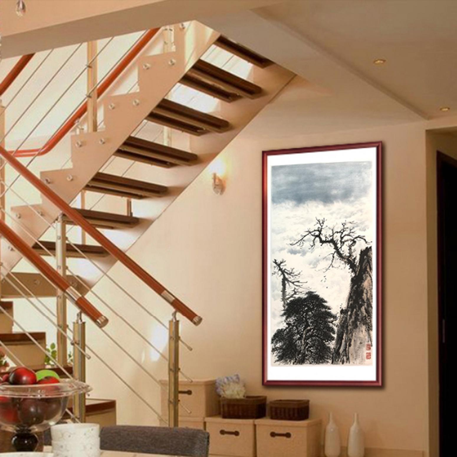 罗树辉国画作品《【与天比齐】作者罗树辉》【图3】