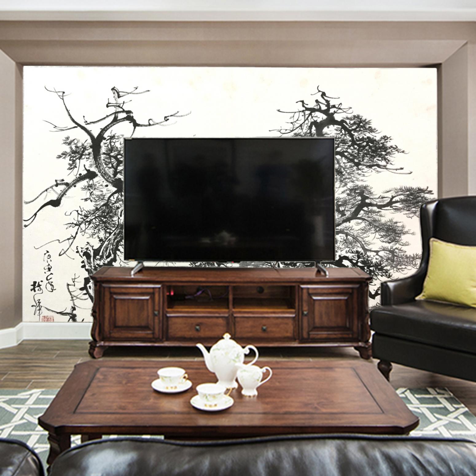 罗树辉国画作品《【枯木迎春】作者罗树辉》【图3】