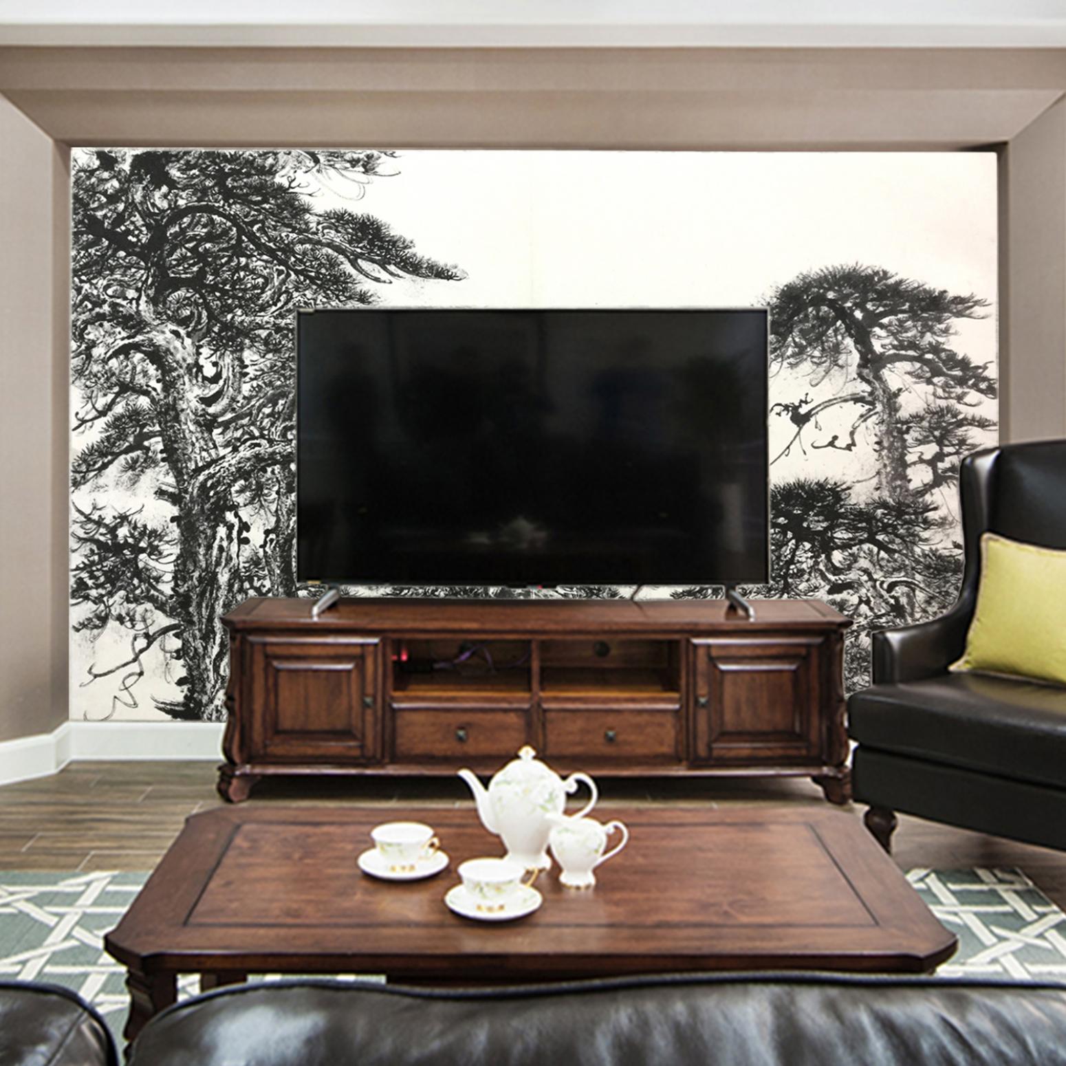 罗树辉国画作品《【乱林】作者罗树辉》【图3】