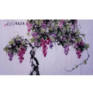 艺术品图片：艺术家张洋国画作品名称《【紫气 东来】作者张洋》价格2400.00 元