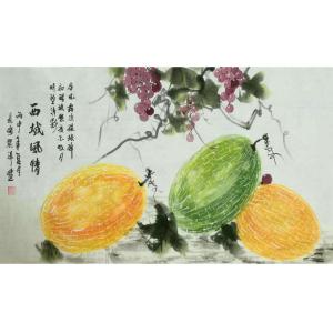 艺术品图片：艺术家张洋国画作品名称《【西域 风情】作者张洋》价格2400.00 元