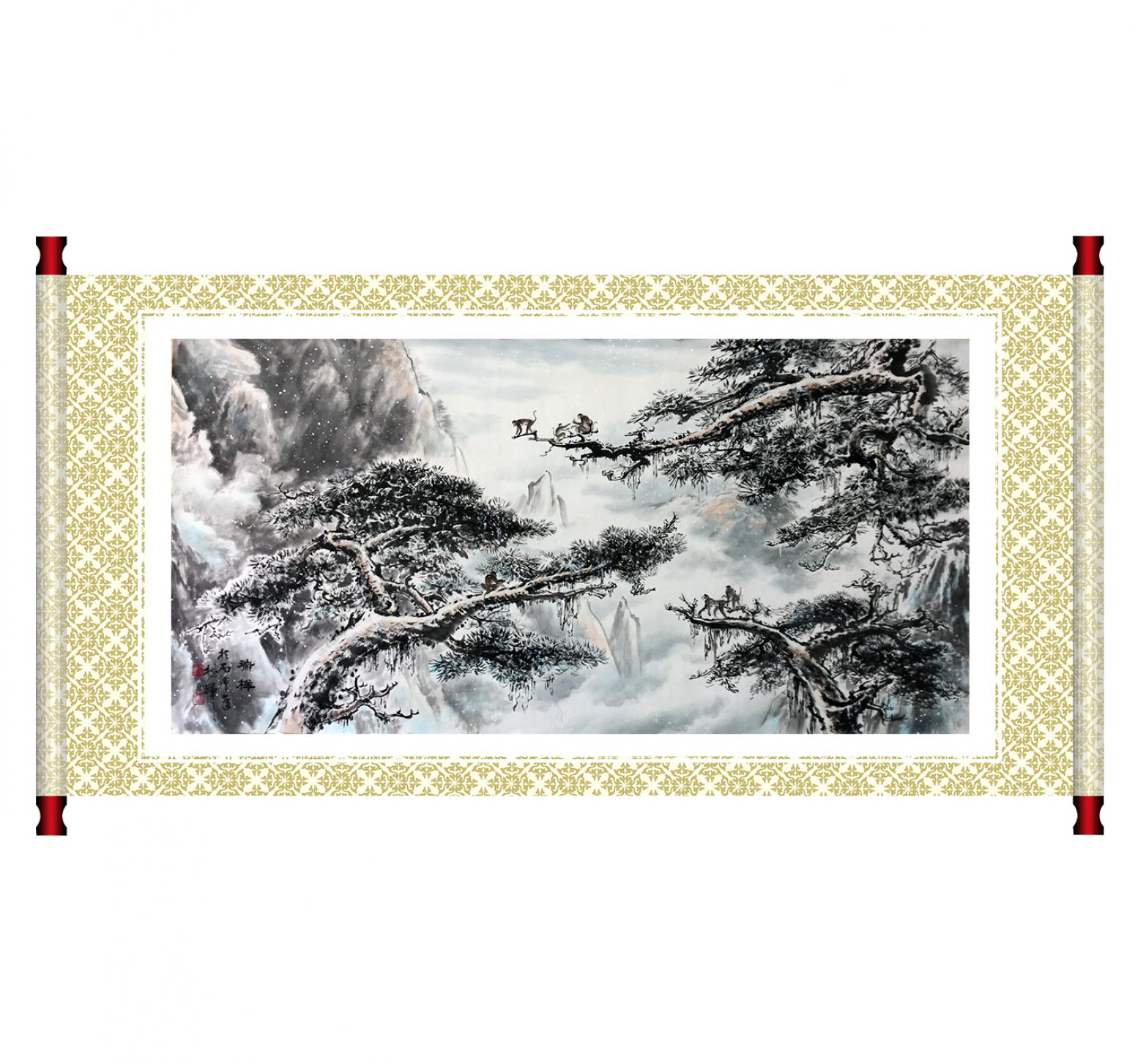 罗树辉国画作品《【瑞祥】作者罗树辉》【图1】