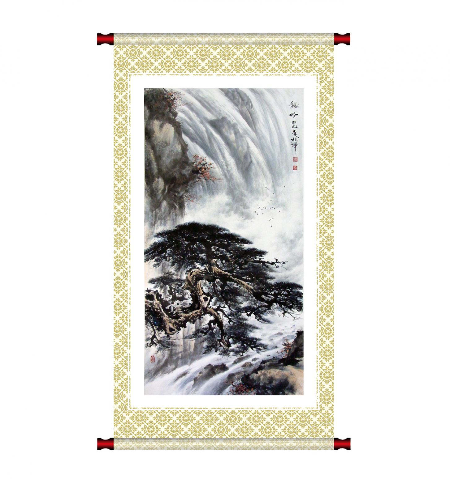 罗树辉国画作品《【龙吟】作者罗树辉》【图1】