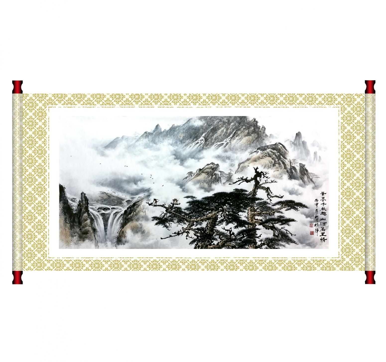 罗树辉国画作品《【笔墨千秋趣】作者罗树辉》【图1】