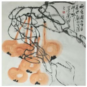 丁洪运国画作品《【秋色园梦】作者丁洪运》价格720.00元