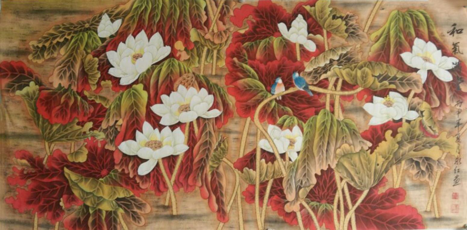 刘永红国画作品《【和气满堂】作者刘永红》【图0】