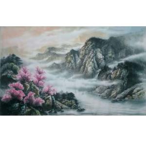 宁建华国画作品《【山水1】作者宁建华》价格1200.00元