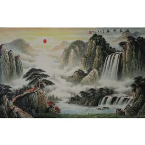 宁建华国画作品《【山水5】作者宁建华》价格1200.00元