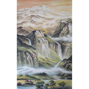 宁建华国画作品《【山水7】作者宁建华》价格1200.00元