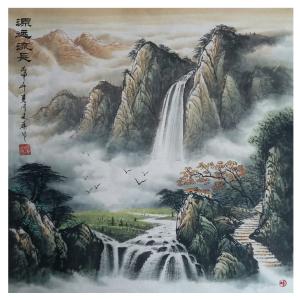 宁建华国画作品《【源源流长】作者宁建华》价格720.00元