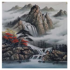 宁建华国画作品《【山水12】作者宁建华》价格720.00元