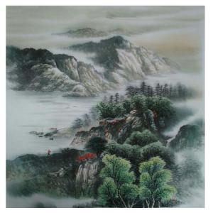 宁建华国画作品《【山水14】作者宁建华》价格720.00元