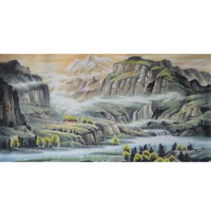 宁建华国画作品《【山水17】作者宁建华》价格1920.00元