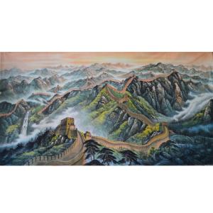 艺术品图片：艺术家宁建华国画作品名称《【长城】作者宁建华》价格1920.00 元