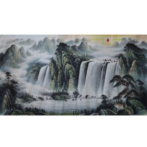 宁建华国画作品《【山水19】作者宁建华》价格1440.00元