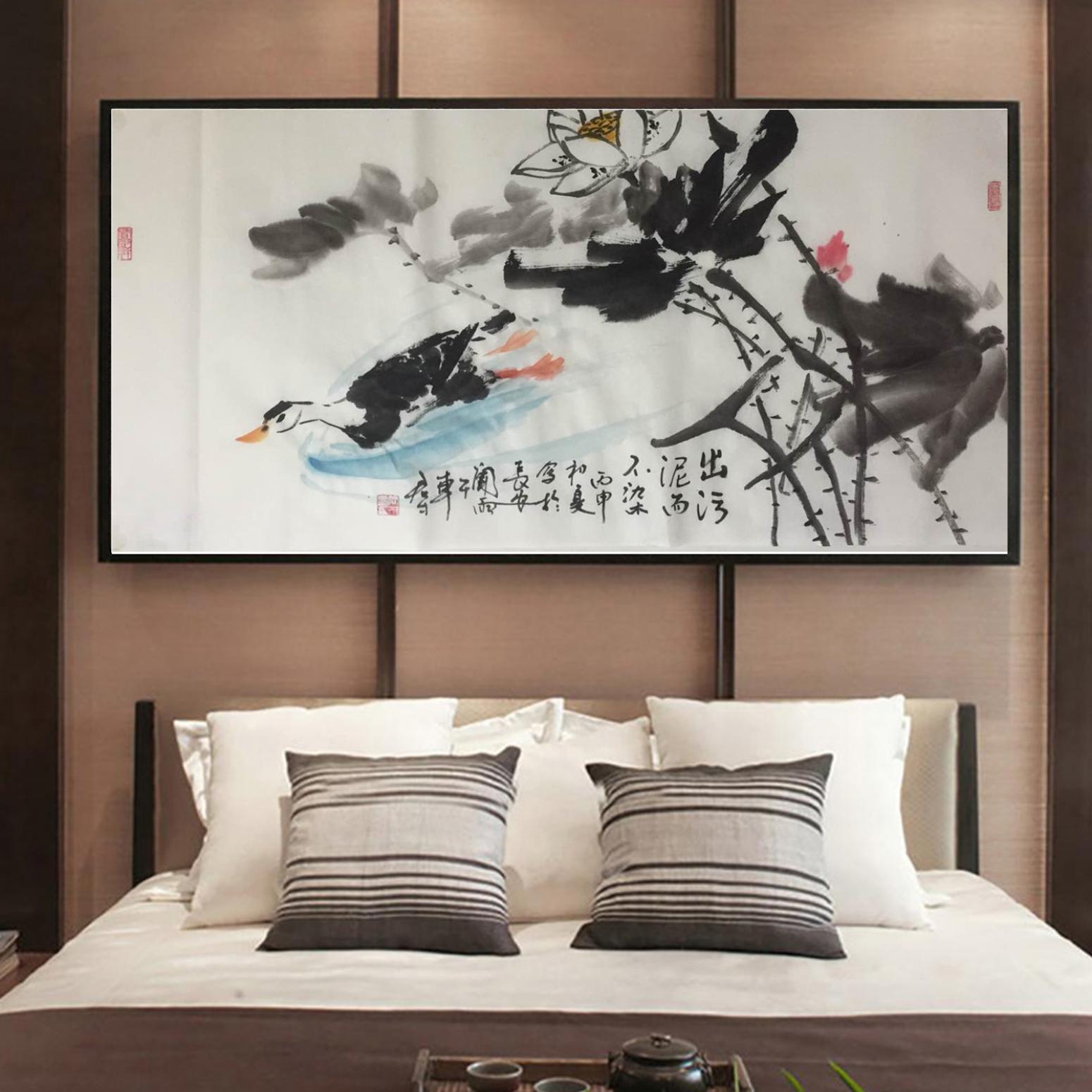 田君才国画作品《【清莲】作者田君才》【图3】