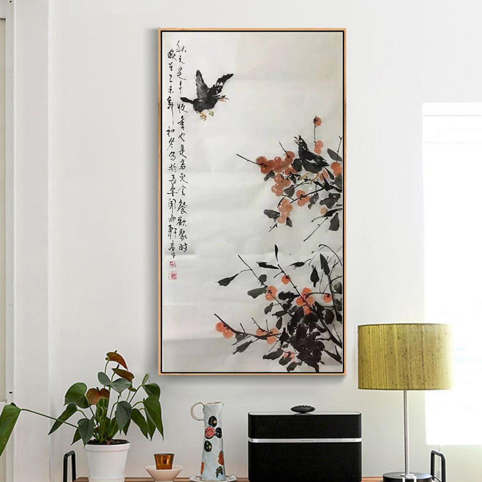 田君才国画作品《【秋收图】作者田君才》【图3】