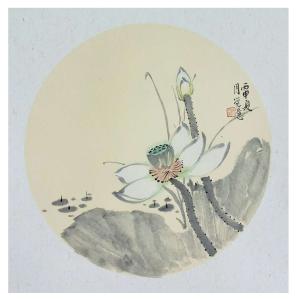 艺术品图片：艺术家张大石国画作品名称《【莲花】作者张大石》价格480.00 元