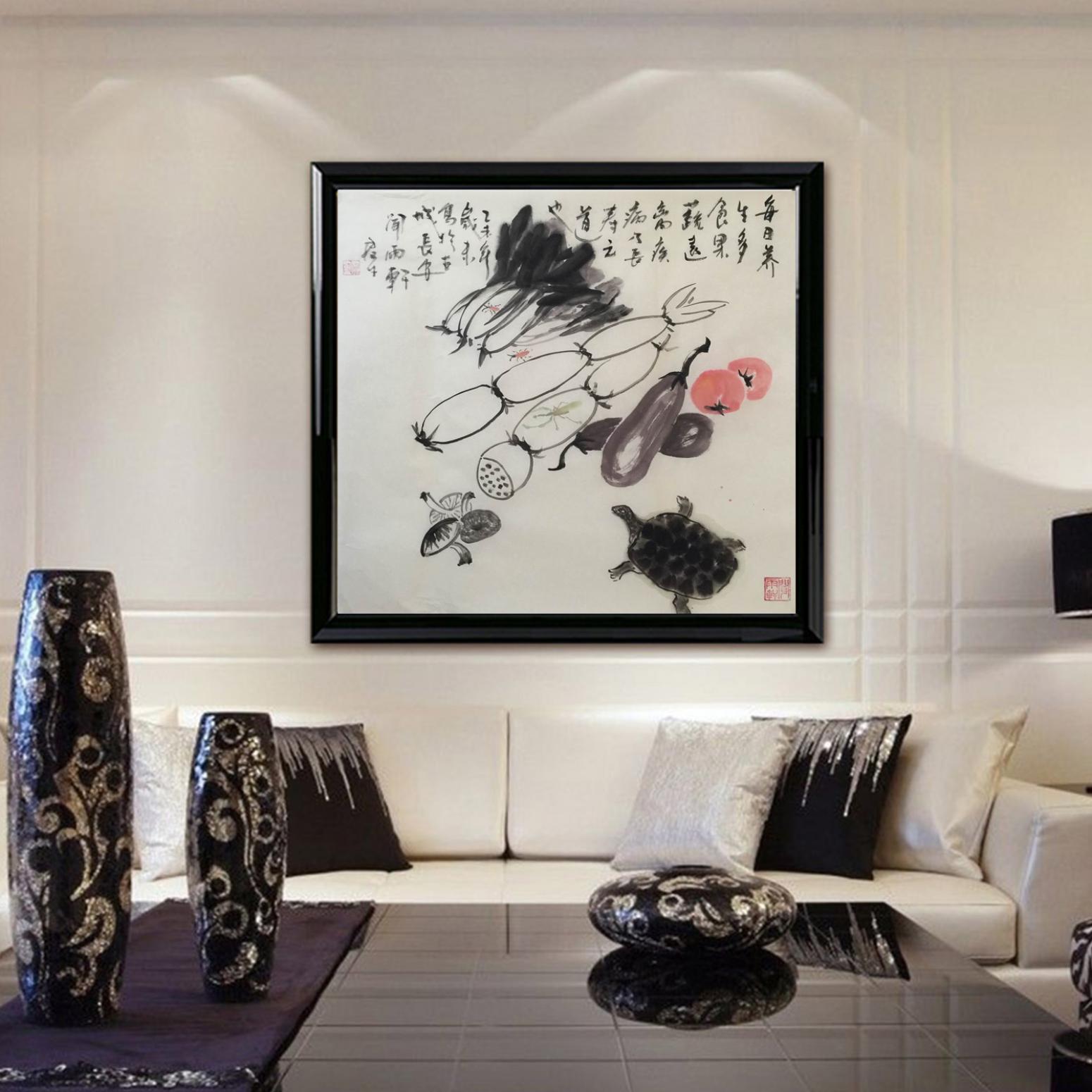 田君才国画作品《【健康之道】作者田君才》【图3】