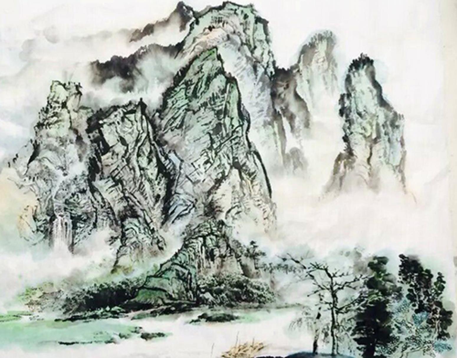 国画作品《【大山】作者郑辉贤》【图0】
