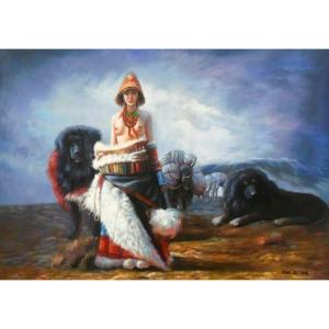 陈力油画作品《【油画1】作者陈力》价格1220.00元