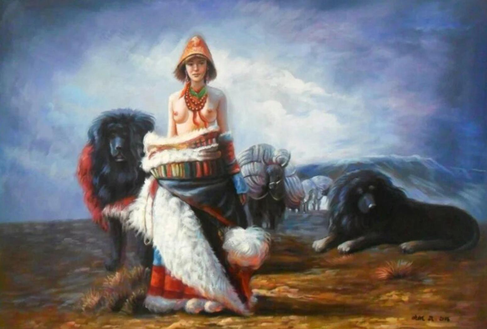 陈力油画作品《【油画1】作者陈力》【图0】