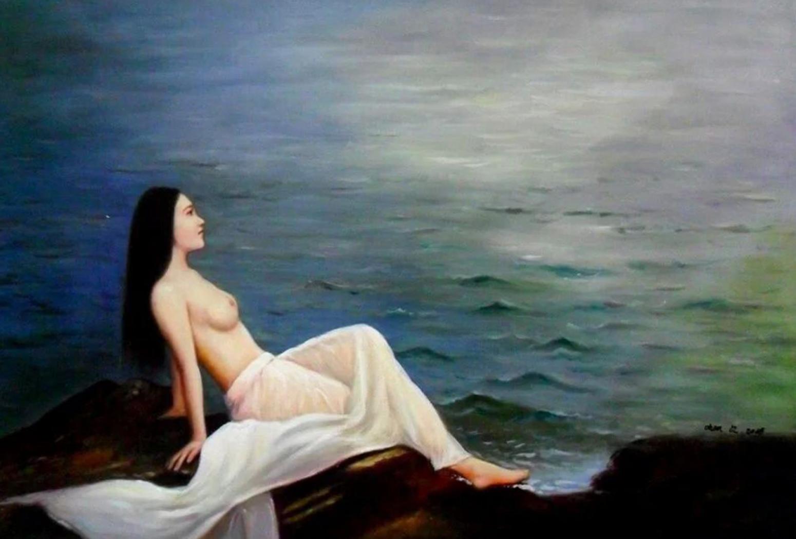 陈力油画作品《女人体油画》【图0】