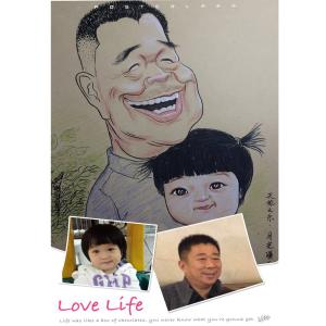 艺术品图片：艺术家丁月光文玩杂项作品名称《【肖像2】作者丁月光》价格1200.00 元