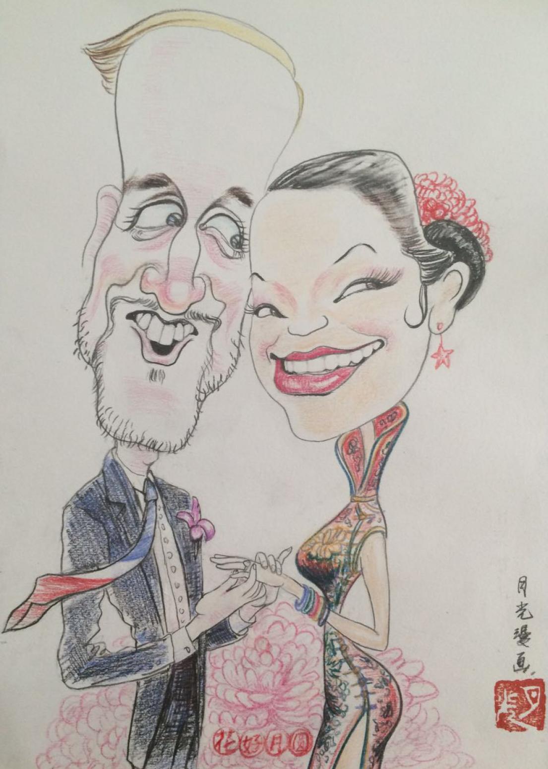 丁月光文玩杂项作品《【肖像3】作者丁月光》【图0】