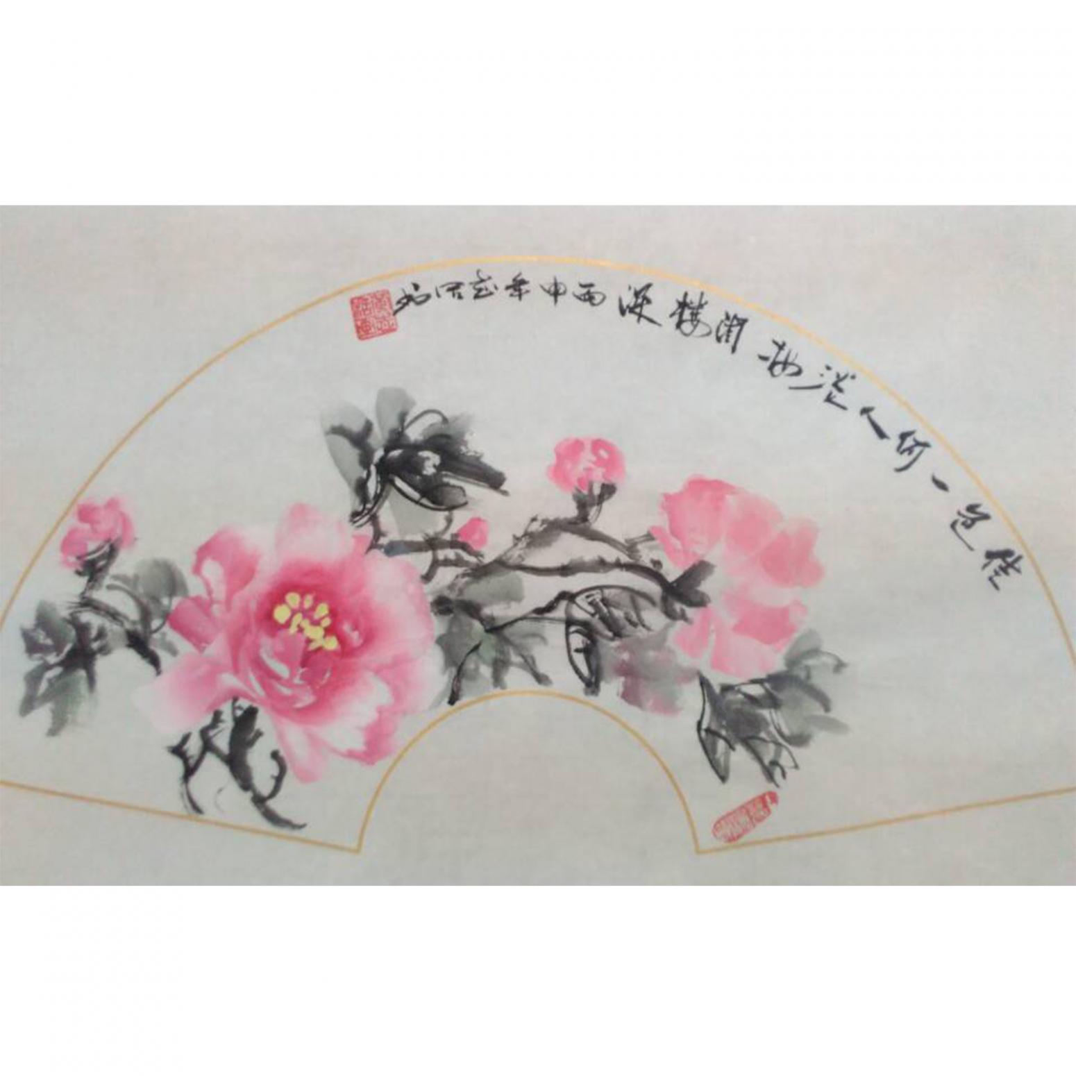 黄一龙国画作品《【佳色...】作者黄一龙》