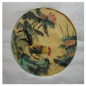 艺术品图片：艺术家柳春雷国画作品名称《【花鸟2】作者柳春雷》价格720.00 元