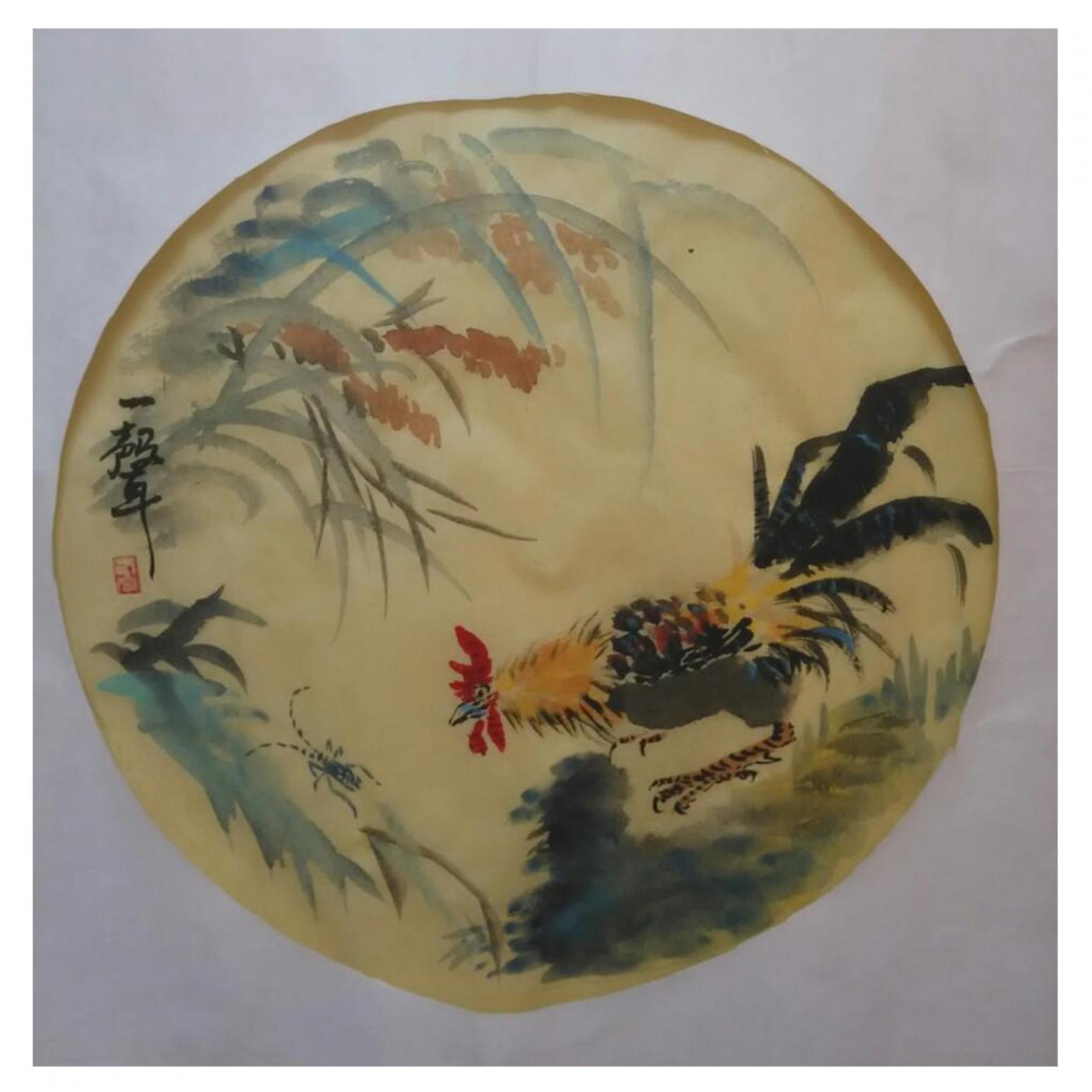 柳春雷国画作品《【花鸟3】作者柳春雷》