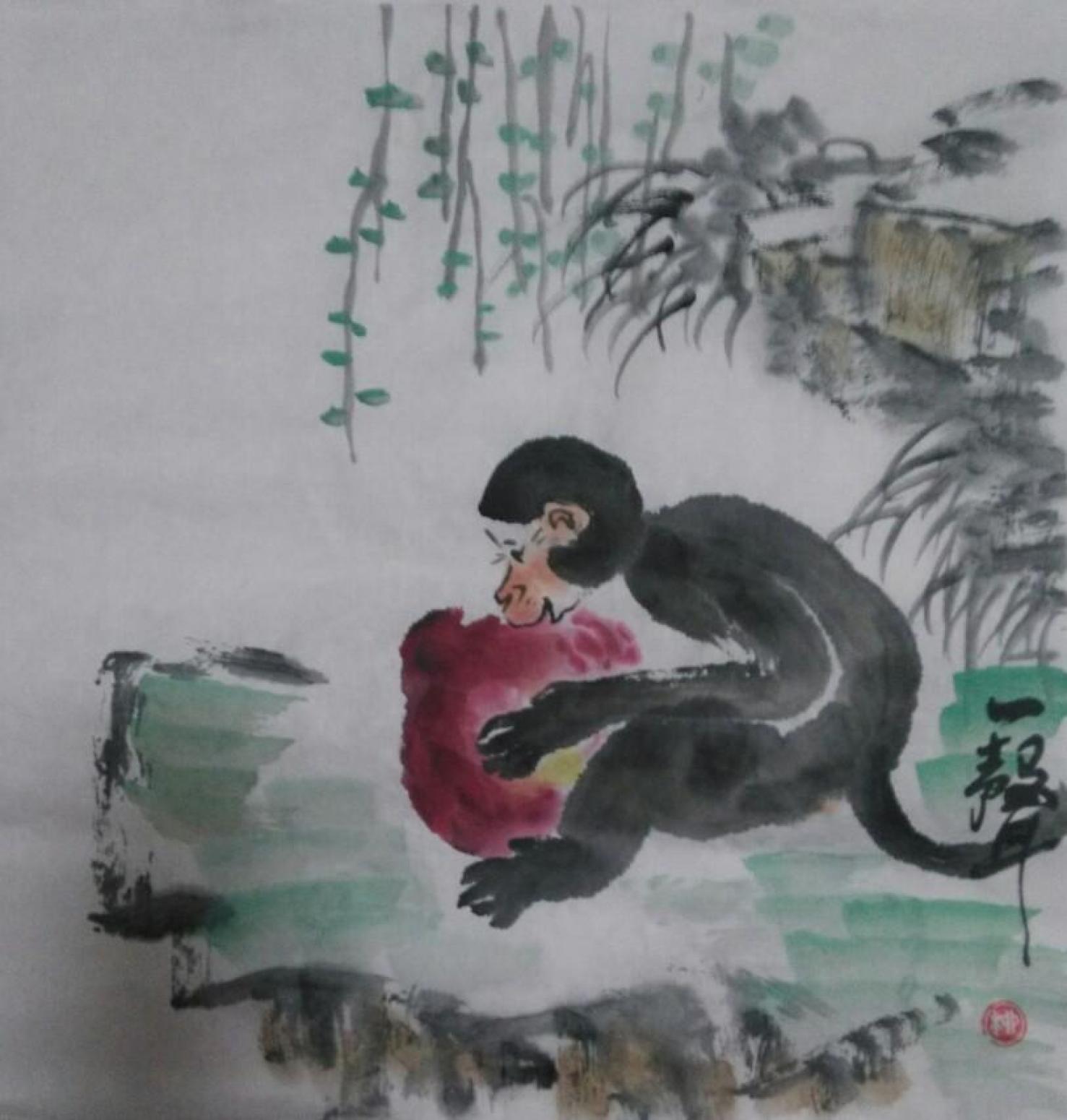 柳春雷国画作品《【花鸟5】作者柳春雷》【图0】