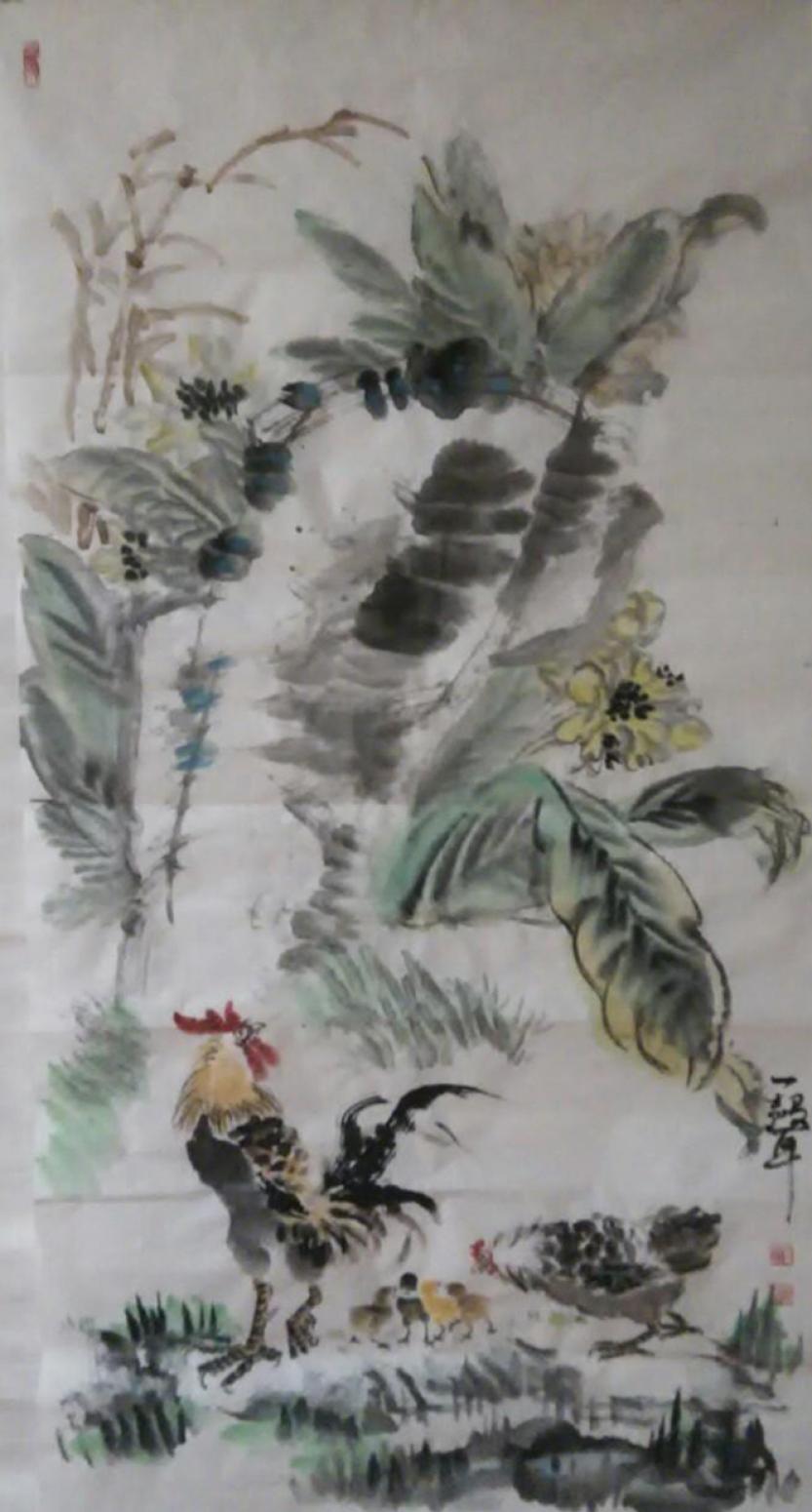 柳春雷国画作品《【花鸟】作者柳春雷》【图0】