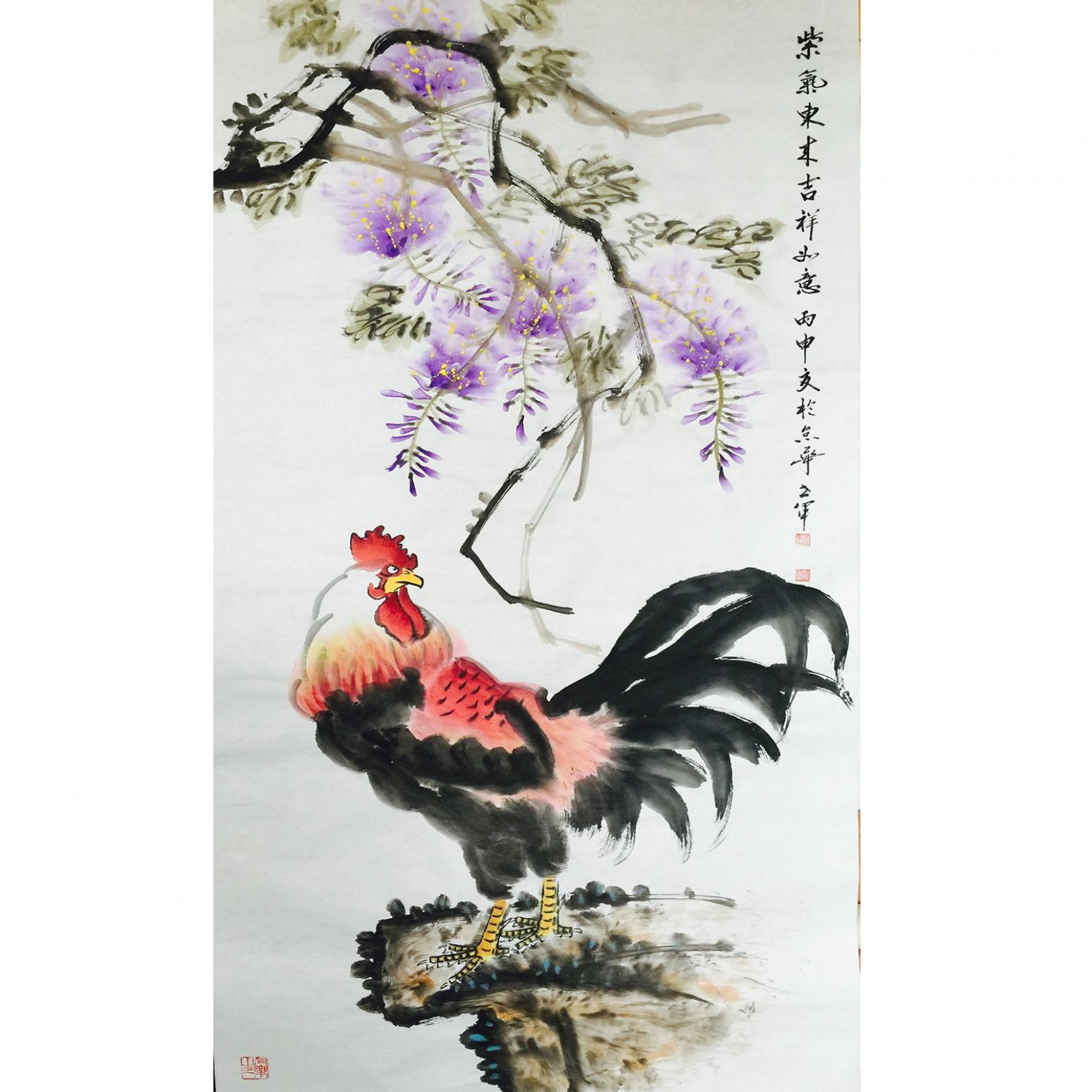 王世军国画作品《【花鸟1】》