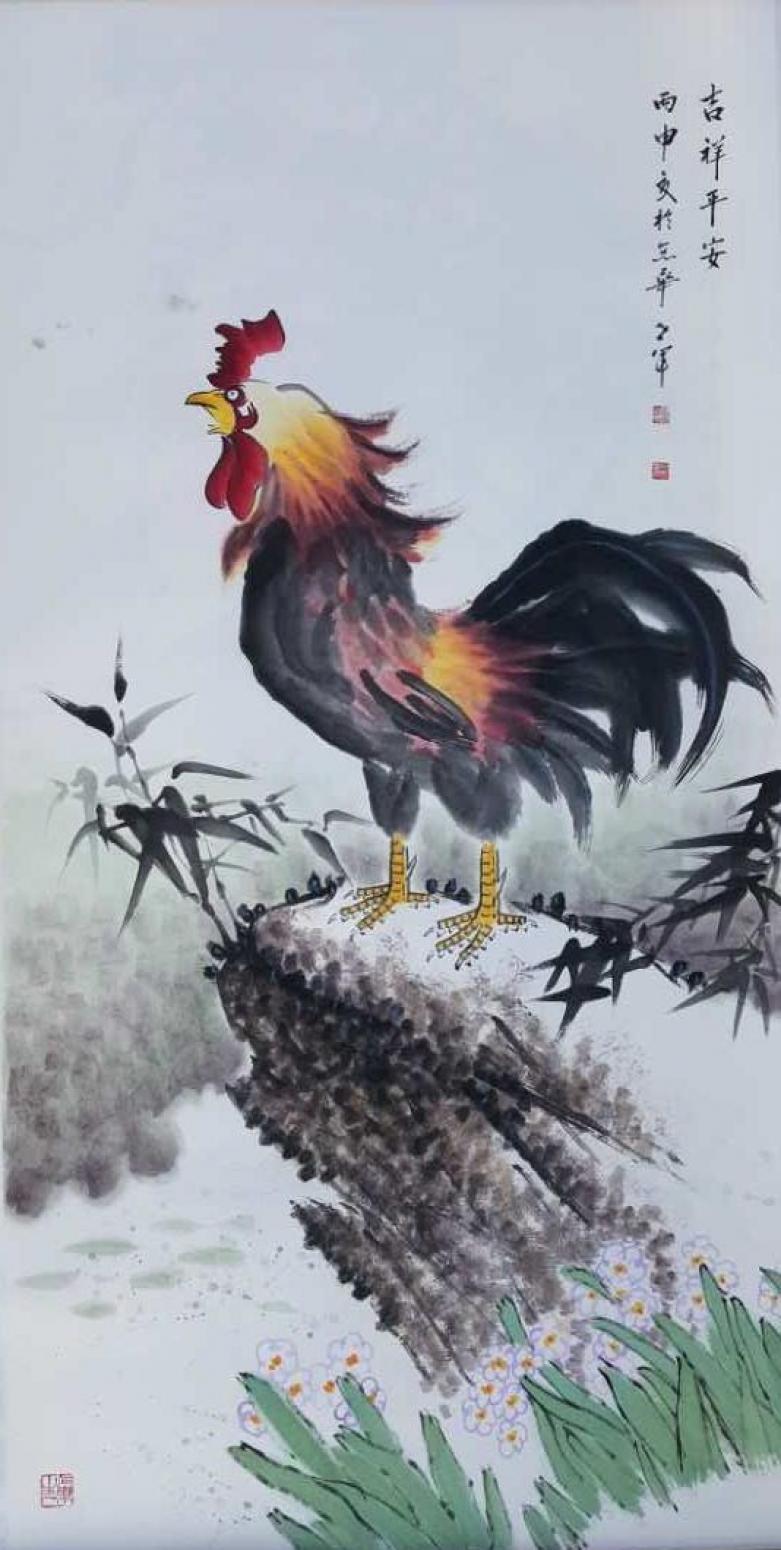 王世军国画作品《【花鸟6】作者王世军》【图0】