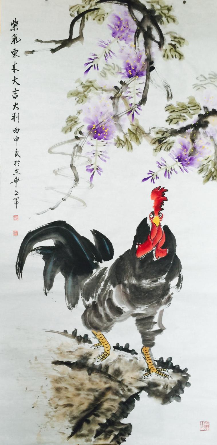 王世军国画作品《【花鸟3】作者王世军》【图0】