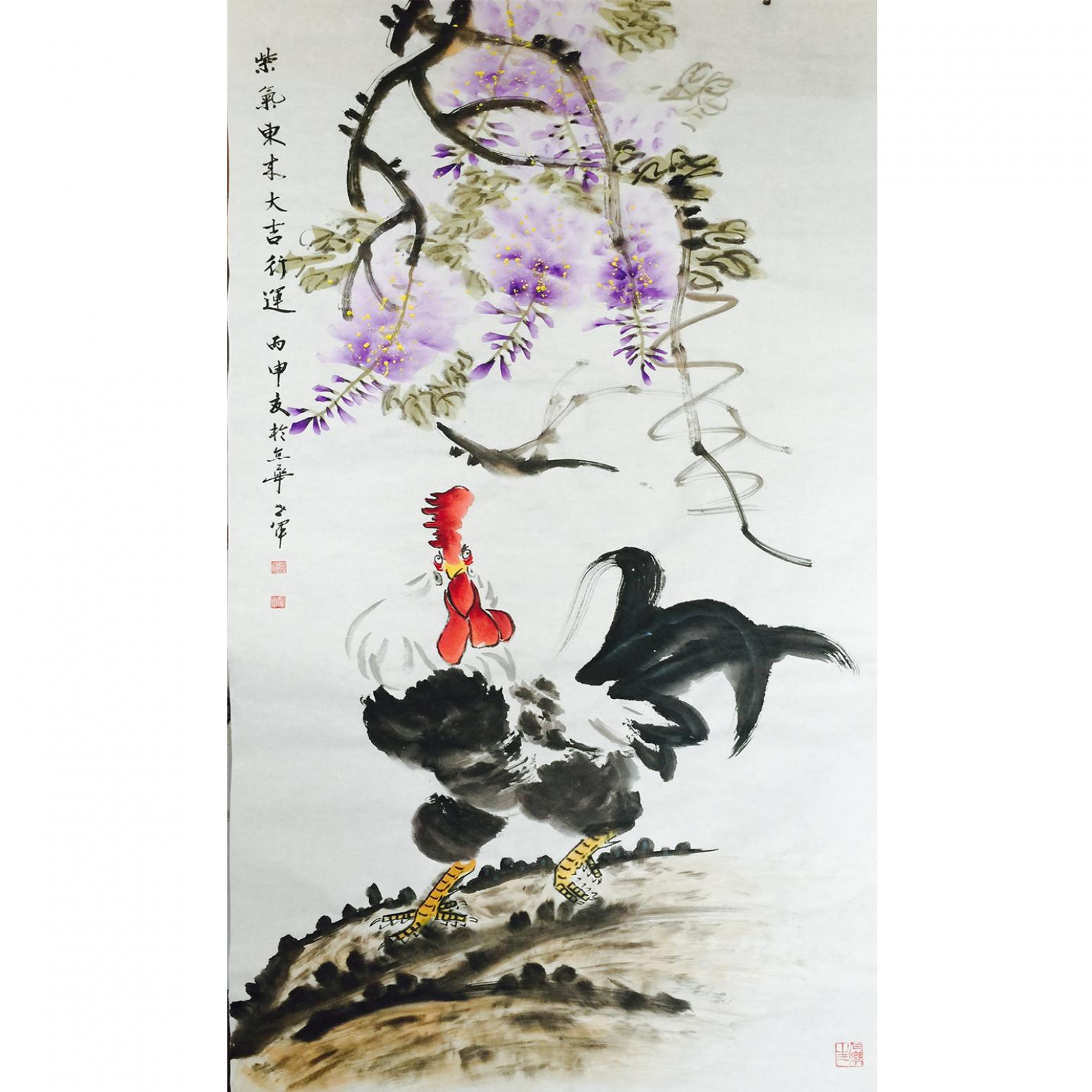 王世军国画作品《【花鸟5】作者王世军》