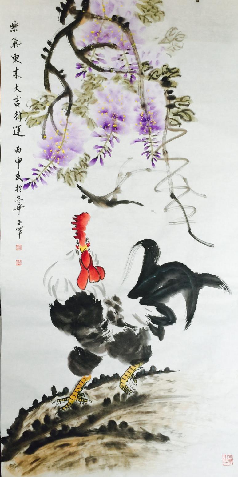 王世军国画作品《【花鸟5】作者王世军》【图0】