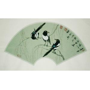 艺术品图片：艺术家杨金岗国画作品名称《【花鸟】作者杨金岗》价格480.00 元