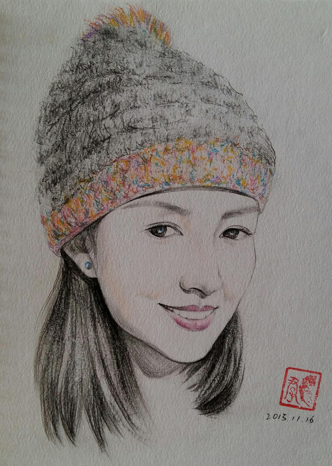 君子文玩杂项作品《【素描】作者君子》【图0】