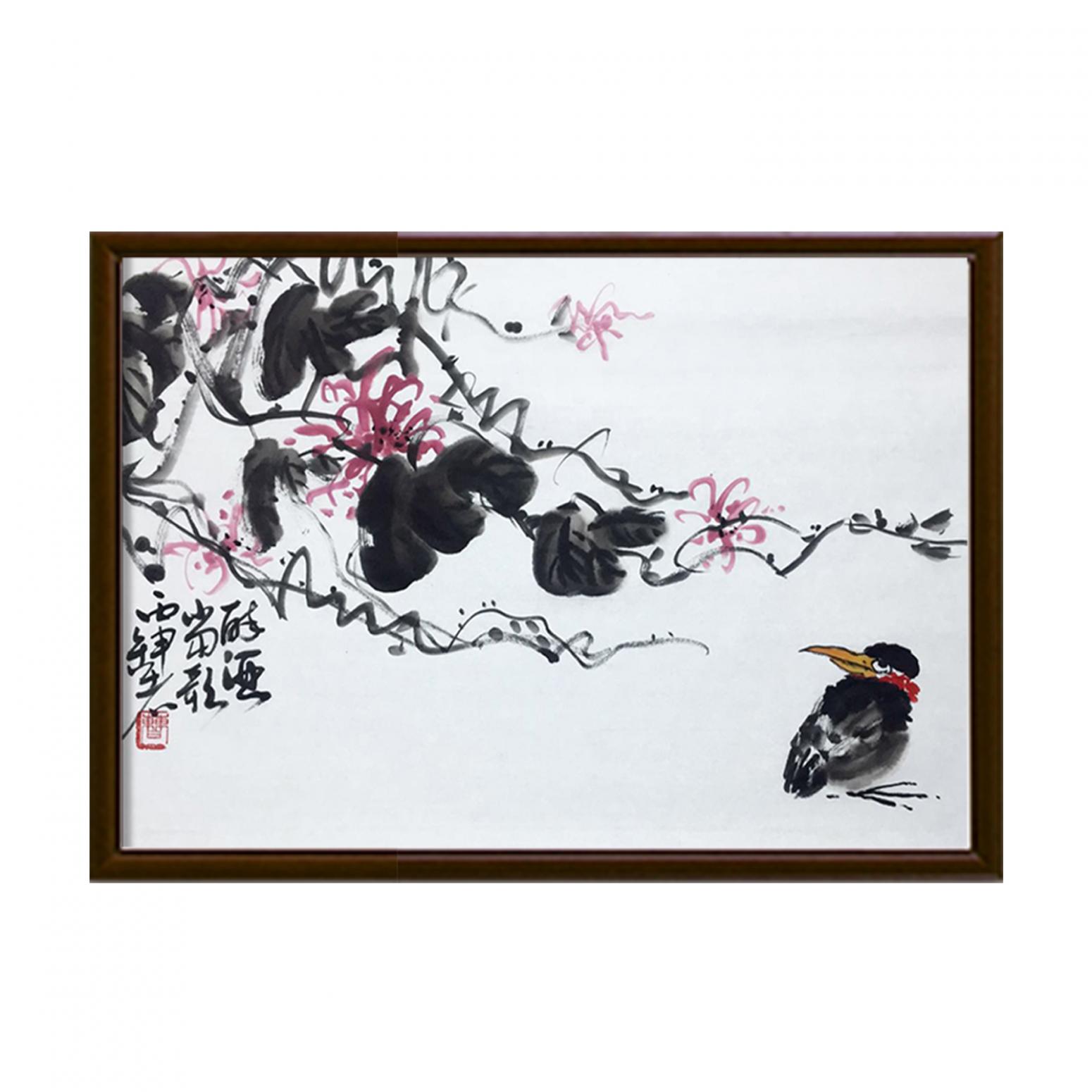 曹金华国画作品《【醉酒当歌】作者曹金华》【图2】