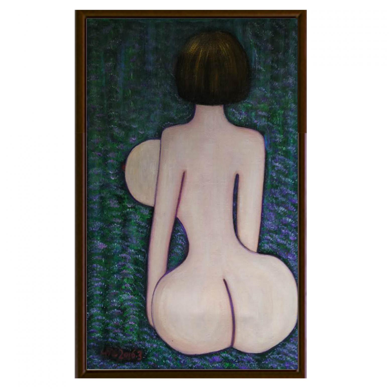 陈鸣婵油画作品《【充足富裕】作者陈鸣婵》【图2】