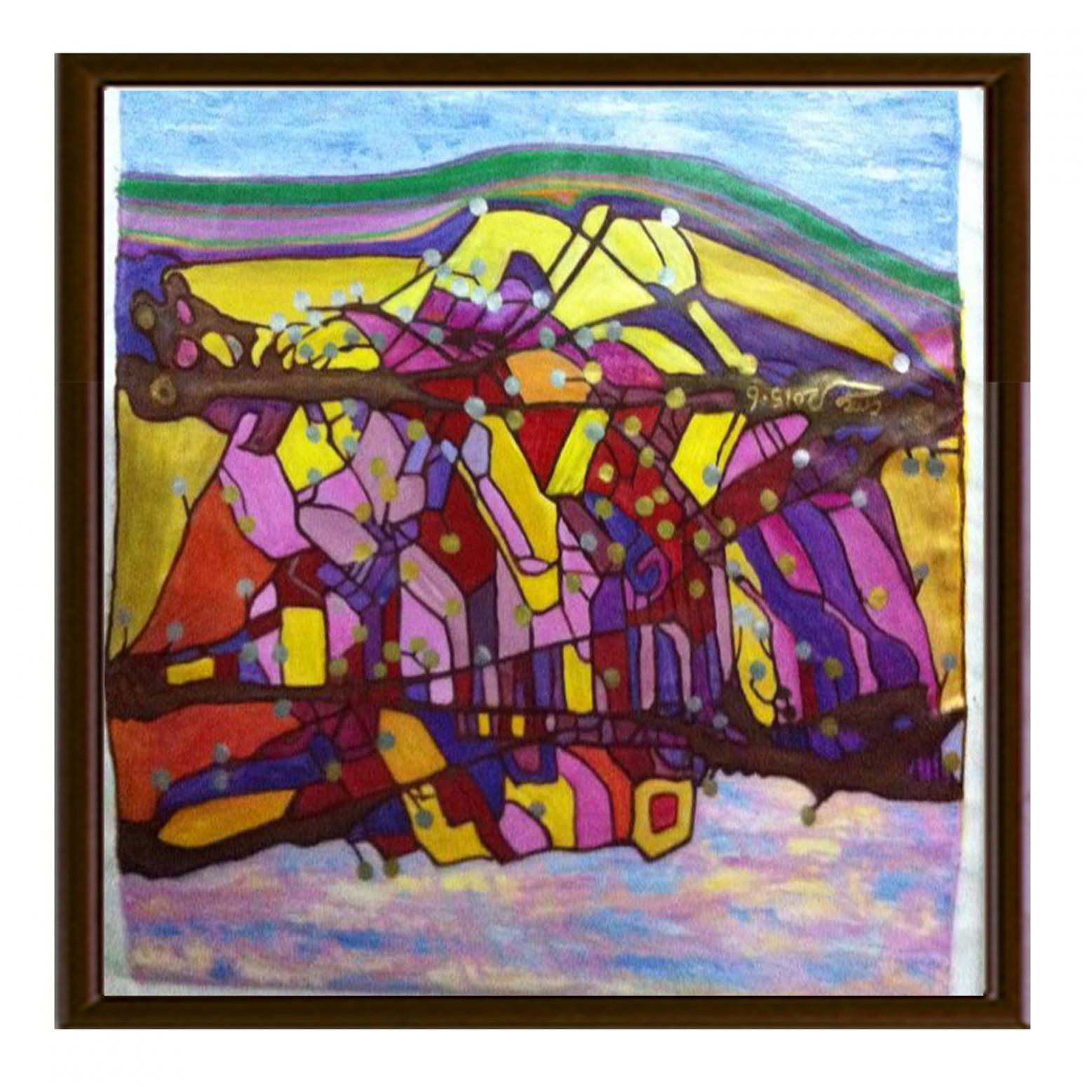 陈鸣婵油画作品《【游船】作者陈鸣婵》【图2】