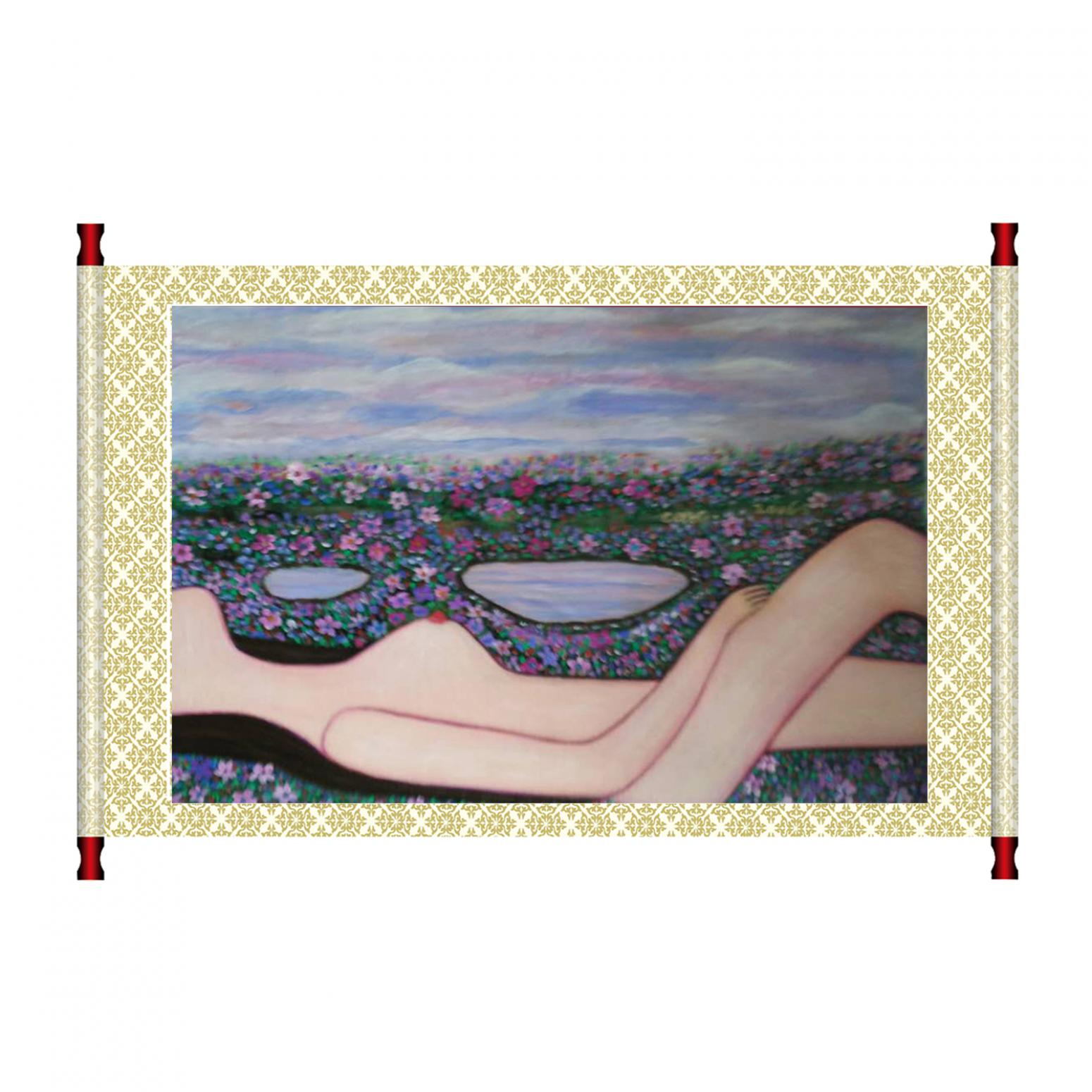 陈鸣婵油画作品《【骨气】作者陈鸣婵》【图1】