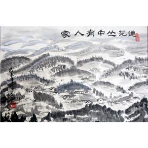 陶文祥国画作品《【莲花丛中有人家】作者陶文祥》价格866.00元