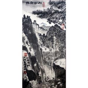 艺术品图片：艺术家陶文祥国画作品名称《【西岳华山】作者陶文祥》价格480.00 元