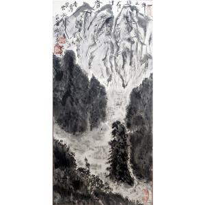 陶文祥国画作品《【春雾农忙】作者陶文祥》价格866.00元