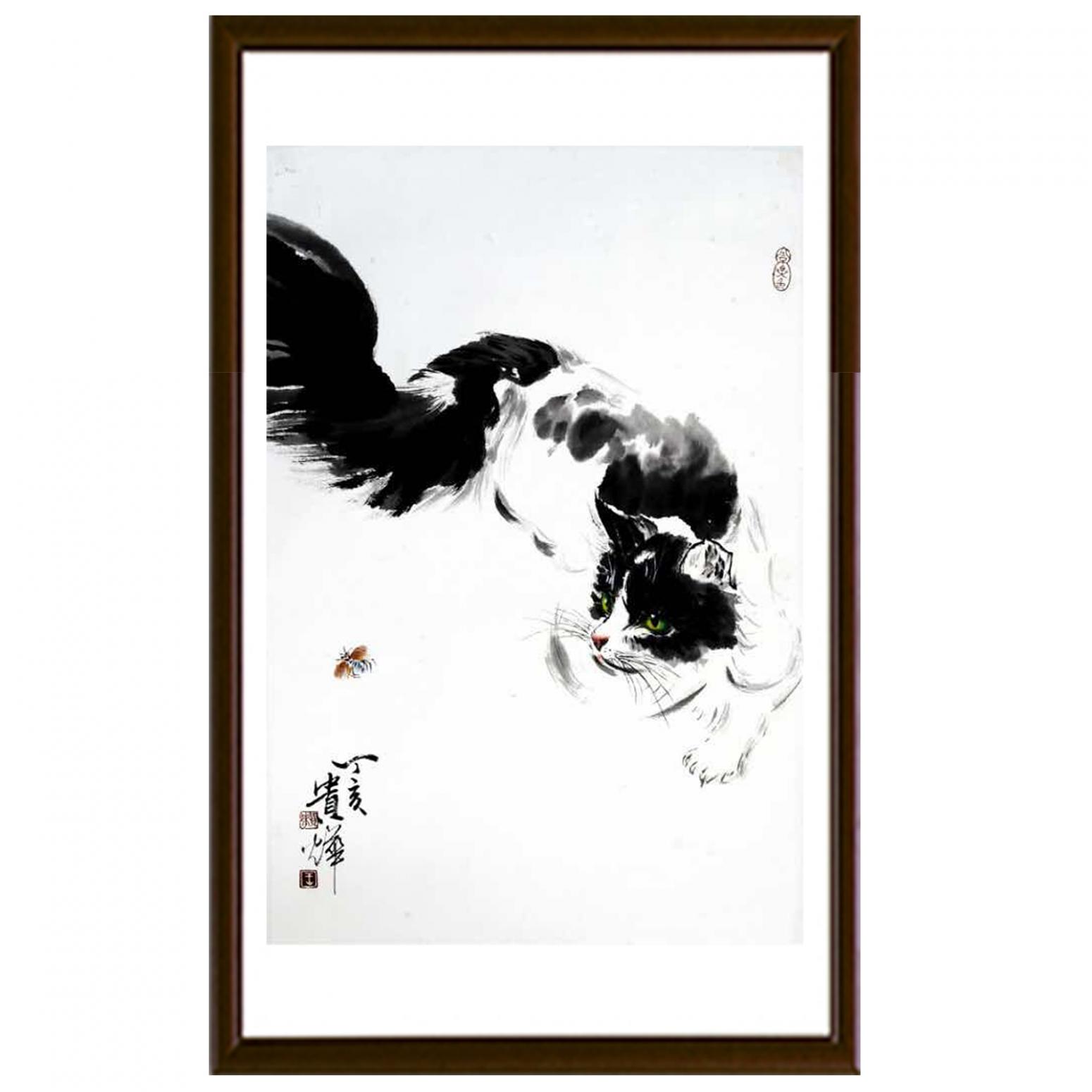 王贵烨国画作品《【憨态可掬】作者王贵烨》【图2】